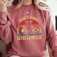5th Grade Graduation Level Complete Comfort Colors Sweatshirt Crimson
