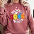 8th Grade 2026 Graduate School Senior Year Graduation Day Comfort Colors Sweatshirt Crimson
