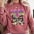 90s Style Bootleg Trendy Sloth Design For Introverts Comfort Colors Sweatshirt Crimson 90s Style Bootleg Trendy Sloth Design For Introverts Comfort Colors Sweatshirt Crimson