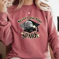 The Addams Family TV Series – Uncle Fester Graduation Spark Premium Comfort Colors Sweatshirt Crimson