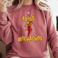 Adios Bitchachos Tee Cinco De Mayo Graduation Retirement Comfort Colors Sweatshirt Crimson