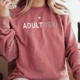 Adultish 18th Birthday Adultish Introvert T-Shirt Comfort Colors Sweatshirt Crimson Adultish 18th Birthday Adultish Introvert T-Shirt Comfort Colors Sweatshirt Crimson