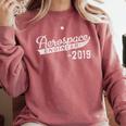 Aerospace Engineer 2019 Graduation Comfort Colors Sweatshirt Crimson