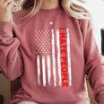 American Flag Loner Geeks Antisocial For Introvert Pride Comfort Colors Sweatshirt Crimson