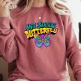 Antisocial Butterfly Shirts For Introvert Comfort Colors Sweatshirt Crimson Antisocial Butterfly Shirts For Introvert Comfort Colors Sweatshirt Crimson