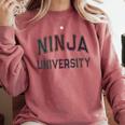 Antisocial NINJA UNIVERSITY Introvert Sarcastic Comfort Colors Sweatshirt Crimson Antisocial NINJA UNIVERSITY Introvert Sarcastic Comfort Colors Sweatshirt Crimson