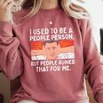 Antisocial Not A People Person Socially Selective Introvert Comfort Colors Sweatshirt Crimson Antisocial Not A People Person Socially Selective Introvert Comfort Colors Sweatshirt Crimson