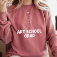 Artist Shirt Art School Grad Graduation Shirt Comfort Colors Sweatshirt Crimson