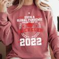 Bachelors Graduation 2022 Degree Bachelor Graduate Comfort Colors Sweatshirt Crimson