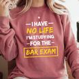 Bar Exam Shirt Law School Graduation Comfort Colors Sweatshirt Crimson