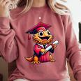 Bearded Dragon Graduation Kindergarten Elementary Girl Boy Comfort Colors Sweatshirt Crimson
