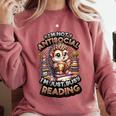 Book Lover Hedgehog Reading Books Introvert Bookworm Comfort Colors Sweatshirt Crimson Book Lover Hedgehog Reading Books Introvert Bookworm Comfort Colors Sweatshirt Crimson