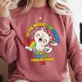Cat Mom Loves Cats Dad Not In The Mood For People Introvert Comfort Colors Sweatshirt Crimson