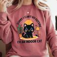 Cat Shirt Introvert Sorry I Can’t Go I’m An Indoor Cat Comfort Colors Sweatshirt Crimson Cat Shirt Introvert Sorry I Can’t Go I’m An Indoor Cat Comfort Colors Sweatshirt Crimson