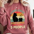 Cats Coffee & 3 People Tee Cute Font Introvert Humor Comfort Colors Sweatshirt Crimson Cats Coffee & 3 People Tee Cute Font Introvert Humor Comfort Colors Sweatshirt Crimson