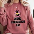 Chemo Graduation Day Victory Support Shirt Comfort Colors Sweatshirt Crimson