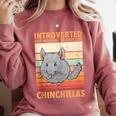 Chinchilla Owner Introvert Chinchilla Comfort Colors Sweatshirt Crimson Chinchilla Owner Introvert Chinchilla Comfort Colors Sweatshirt Crimson
