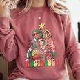 Christmas Audiology Tree Audiology Student Graduation Comfort Colors Sweatshirt Crimson