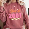 Class Of 2001 Meetup School Graduation Reunion Comfort Colors Sweatshirt Crimson