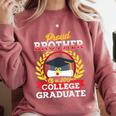 Class Of 2018 Graduation Tshirt For Brother Of Graduate Comfort Colors Sweatshirt Crimson
