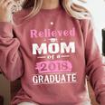 Class Of 2018 Graduation Shirt Mom Of Graduate Comfort Colors Sweatshirt Crimson