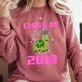 Class Of 2018 Turtle Shirt Graduation Kids Comfort Colors Sweatshirt Crimson