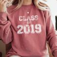 Class Of 2019 Graduation For Him Her Senior Class Comfort Colors Sweatshirt Crimson