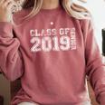 Class Of 2019 Senior High School Graduation Tee Comfort Colors Sweatshirt Crimson