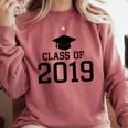 Class Of 2019 Shirt Graduation Gift Comfort Colors Sweatshirt Crimson