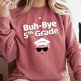 Class Of 2020 Fifth Grade Graduation Comfort Colors Sweatshirt Crimson