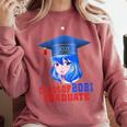 Class Of 2021 Graduate Kawaii Anime Girl School Graduation Comfort Colors Sweatshirt Crimson