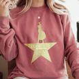 Class Of 2021 Senior Year Musical Style Graduation For Grad Comfort Colors Sweatshirt Crimson