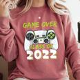Class Of 2022 Graduate Senior 2022 Graduation Comfort Colors Sweatshirt Crimson