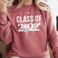 Class Of 2022 Graduation Senior Baseball Player Comfort Colors Sweatshirt Crimson