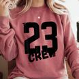 Class Of 2023 Seniors 23 Senior Graduation Idea Comfort Colors Sweatshirt Crimson