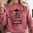 Class Of 2024 Culinary Graduate Culinary Chef Graduation Comfort Colors Sweatshirt Crimson