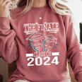 Class Of 2024 Finale Drama Theater Club Actor Graduation Comfort Colors Sweatshirt Crimson