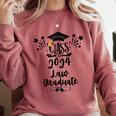 Class Of 2024 Law Graduation 2024 JD Degree Law Graduate Comfort Colors Sweatshirt Crimson