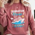 Class Of 2025 Graduation Cruise Senior Graduates Vacation Comfort Colors Sweatshirt Crimson