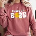 Class Of 2025 Graduation Waterpolo Senior 2025 Comfort Colors Sweatshirt Crimson