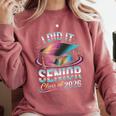 Class Of 2026 Senior Graduation I Did It Comfort Colors Sweatshirt Crimson