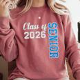 Class Of 2026 Senior Shirt Graduation 2026 Comfort Colors Sweatshirt Crimson