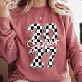 Class Of 2027 Shirt Graduation Senior 2027 Comfort Colors Sweatshirt Crimson