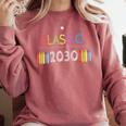 Class Of 2030 Graduation Shirt Men Women Boys Girls Cute Comfort Colors Sweatshirt Crimson