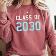 Class Of 2030 Graduation T-Shirt Comfort Colors Sweatshirt Crimson