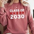 Class Of 2030 Shirt New Kindergarten Student Graduation Comfort Colors Sweatshirt Crimson