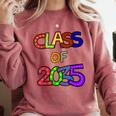 Class Of 2035 Grow With Me Kindergarten Graduation Comfort Colors Sweatshirt Crimson