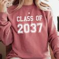 Class Of 2037 Shirt Graduation School Future Graduate Comfort Colors Sweatshirt Crimson