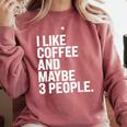 I Like Coffee Introvert Coffee Lovers Sarcastic Humor Comfort Colors Sweatshirt Crimson I Like Coffee Introvert Coffee Lovers Sarcastic Humor Comfort Colors Sweatshirt Crimson