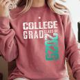 College Grad Class Of 2029 Graduation Comfort Colors Sweatshirt Crimson